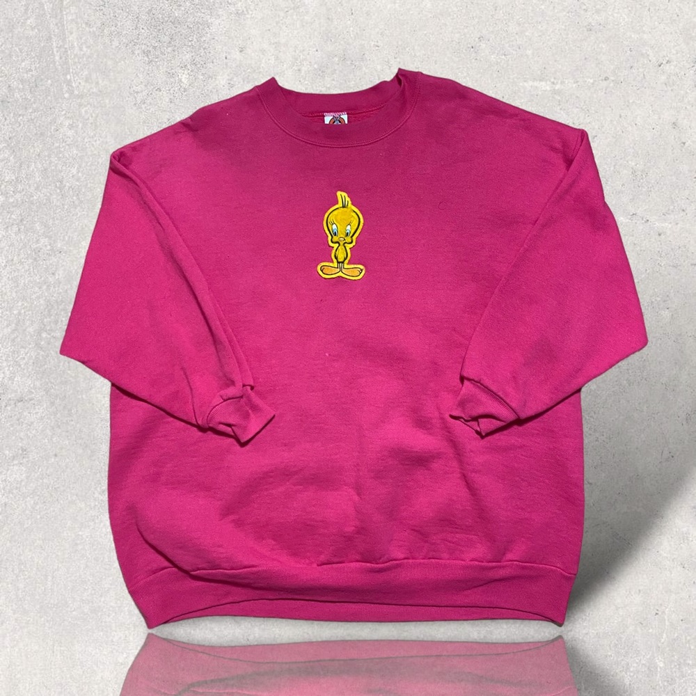 Vintage Looney Tunes Tweety Bird Crewneck Sweater